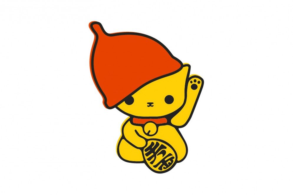 Boshi The Waving Cat - O Street's Studio Mascot