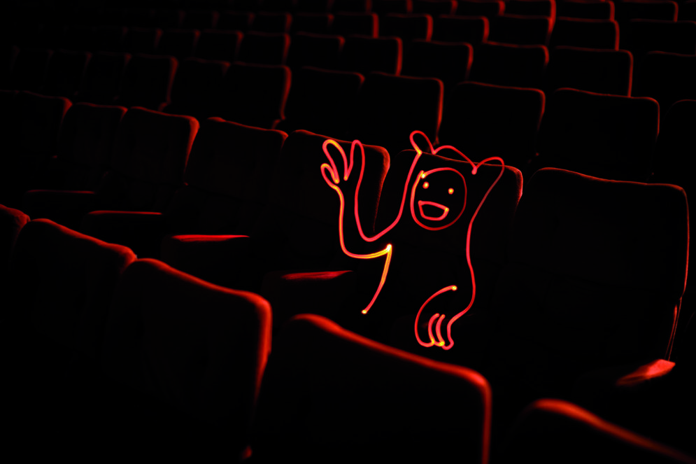 O Street Edinburgh Film Festival Waving Cat Peter Dibdin
