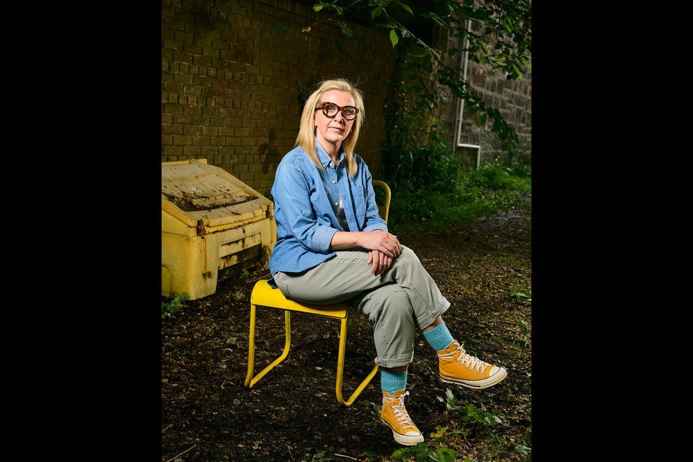 O Street Partner, Keli Mitchell portrait by Peter Dibden.